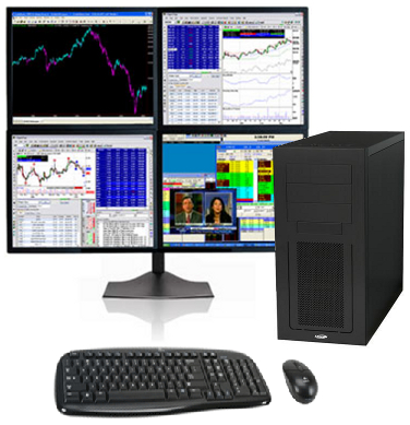 Trading Desktops, Multiple Monitor Computers, Day Trading Computer